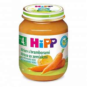 HIPP ZELENINA BIO Karotka s brambory 125g