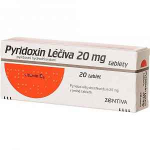 Pyridoxin tablety 20 x 20 mg Léčiva