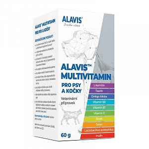 ALAVIS Multivitamin pro psy a kočky 60g