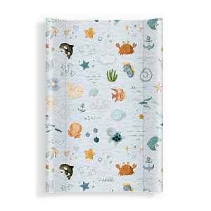 Albero Mio Přebalovací podložka na postýlku, tvrdá, 70×47 cm, Moře