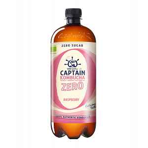 Captain Kombucha ZERO Malina BIO 1000 ml