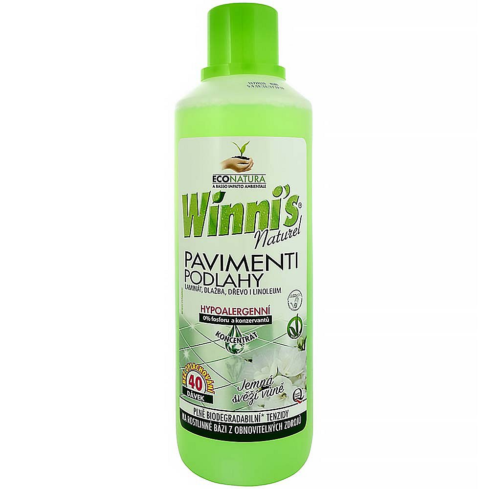 WINNI´S Pavimenti – hypoalergenní ekologický čistič na podlahy 1000 ml