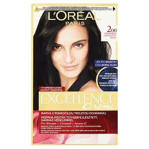 L'Oréal Paris Excellence permanentní barva na vlasy černohnědá 200