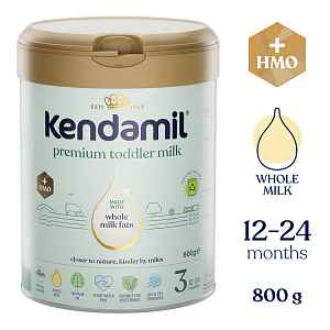 KENDAMIL Premium 3 HMO+ Batolecí mléko od 12 měsíců 800 g