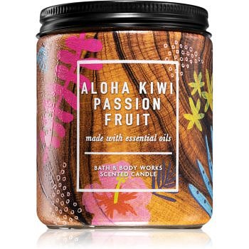 Bath & Body Works Aloha Kiwi Passionfruit vonná svíčka 198 g