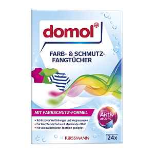 Domol Prací ubrousky proti obarvení prádla Protect Color 24 ks
