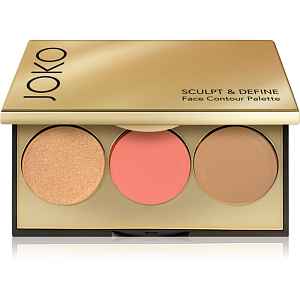JOKO Sculpt & Define konturovací paletka odstín 01 Sun Kissed Glow 8 g