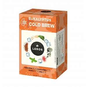 Leros Eukalyptus Cold Brew porcovaný čaj 20x1,8 g