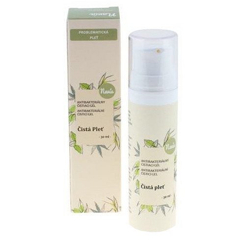 Navia Antibakteriální čistící gel pro mastnou pleť BIO 30ml