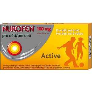 Nurofen pro děti active 12 x 100mg