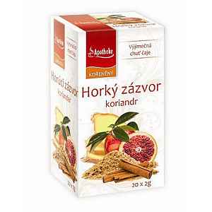 Apotheke Horký zázvor a koriandr čaj 20x2g