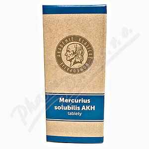 MERCURIUS SOLUBILIS AKH neobalené tablety 60 I