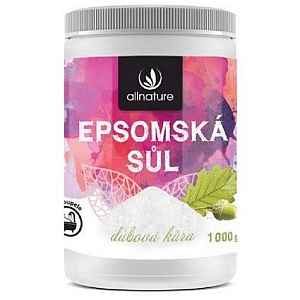 Allnature Epsomská sůl Dubová kůra 1000 g