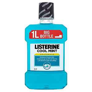 Listerine Cool Mint ústní voda proti zubnímu povlaku 1000 ml