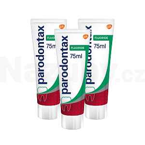 Parodontax Fluorid zubní pasta 3×75 ml výhodné balení 3×75 ml