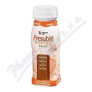 FRESUBIN ENERGY DRINK ČOKOLÁDA perorální SOL 4X200ML