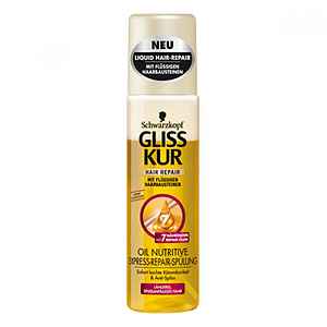 GLISS KUR express balsam oil nutrit,200ml žlut