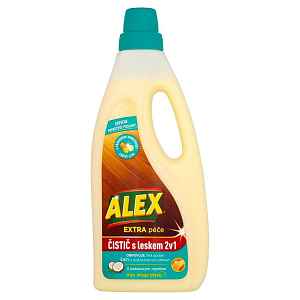 Alex 750ml 2v1 čistič leštěnka parkety,dřevo
