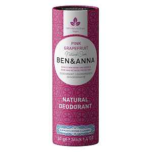 BEN & ANNA Tuhý deodorant BIO Pink Grapefruit 40 g