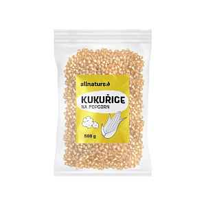 Allnature Kukuřice na popcorn 500 g