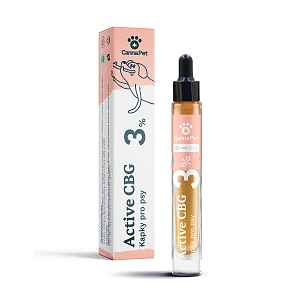 CannaPet Active CBG 3% Kapky pro psy den 7 ml