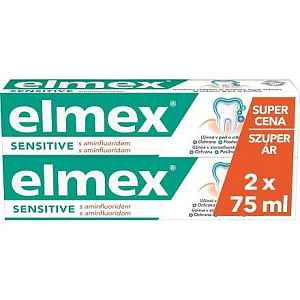 Elmex Zubní pasta pro citlivé zuby Sensitive Duopack 2x75ml