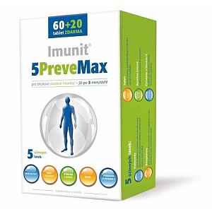 5PreveMax Imunit nukleotidy+betaglukan tbl. 60+20