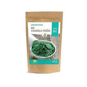 Allnature Chlorella prášek BIO RAW 100 g