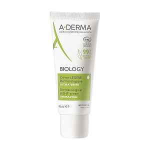 A-DERMA BIOLOGY Dermatologický LEHKÝ krém HYDRATAČNÍ 40ml