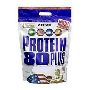 Weider, Protein 80 Plus, 2000 g, Jahoda