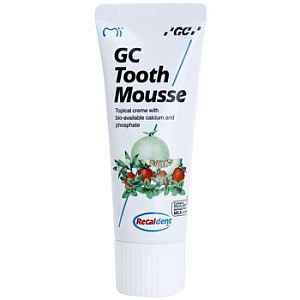 GC Tooth Mousse Tutti Frutti remineralizační ochranný krém pro citlivé zuby bez fluoridu pro profesionální použití  35 ml