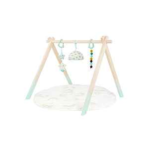 B-Toys Hrací deka s dřevěnou hrazdou Starry Sky