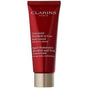 Clarins Super Restorative zpevňující protivráskový krém na krk a dekolt  75 ml