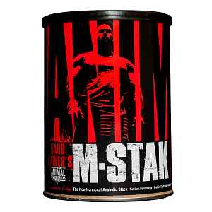Universal Nutrition Animal M-Stak - bez příchuti 21 sáčků