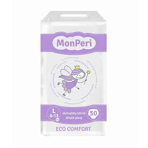 MonPeri ECO Comfort L 8-13 kg dětské pleny 50 ks
