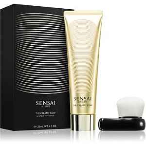Sensai Ultimate krémové mýdlo s kartáčkem 125 ml