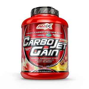 Amix CarboJet Gain Strawberry, 4000g