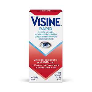 Visine Rapid 0,5 mg/ml oční kapky 15 ml