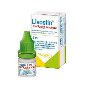 Livostin oční kapky 4 ml