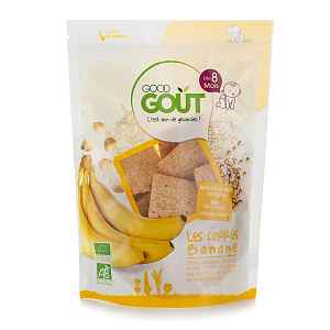 Good Gout Polštárky banánové BIO 50g 8M