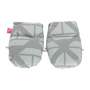 MOTHERHOOD Rukavice na kočárek Softshell Boats Mint 1 pár