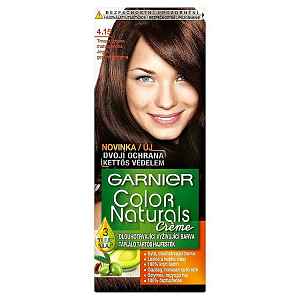 Garnier Color Naturals Crème dlouhotrvající vyživující barva tmavá ledová mahagonová 4.15