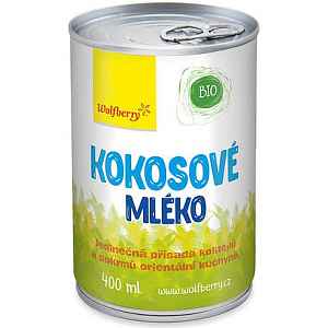 Wolfberry Kokosové mléko BIO 400 ml