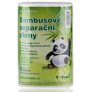 Bambusové separační pleny