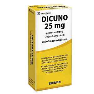 DICUNO 25MG potahované tablety 30