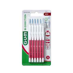 GUM BI-DIRECTION ULTRA 1,2 mm ISO 3 mezizubní kartáčky 6 ks