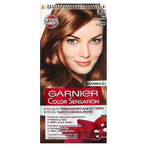 Garnier Color Sensation Intenzivní permanentní barvicí krém zlatá mahagonová 6.35