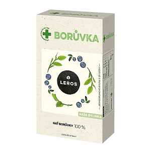LEROS Naše bylinka Borůvka bylinný čaj 20 sáčků