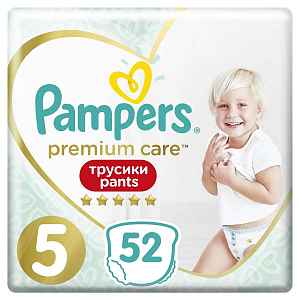 PAMPERS Premium Care Pants Velikost 5, 52 ks