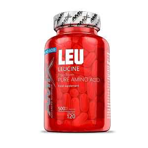 Amix L-Leucine 500mg, 120 kapslí